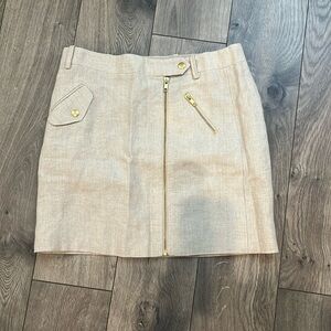 Jcrew linen skirt
